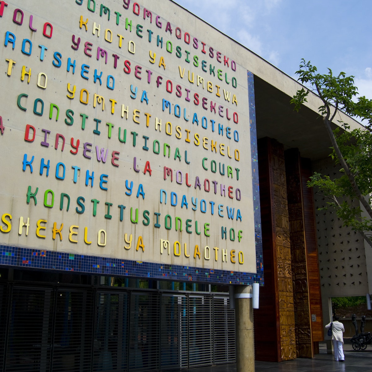 Constitutional Court on Constitution Hill.