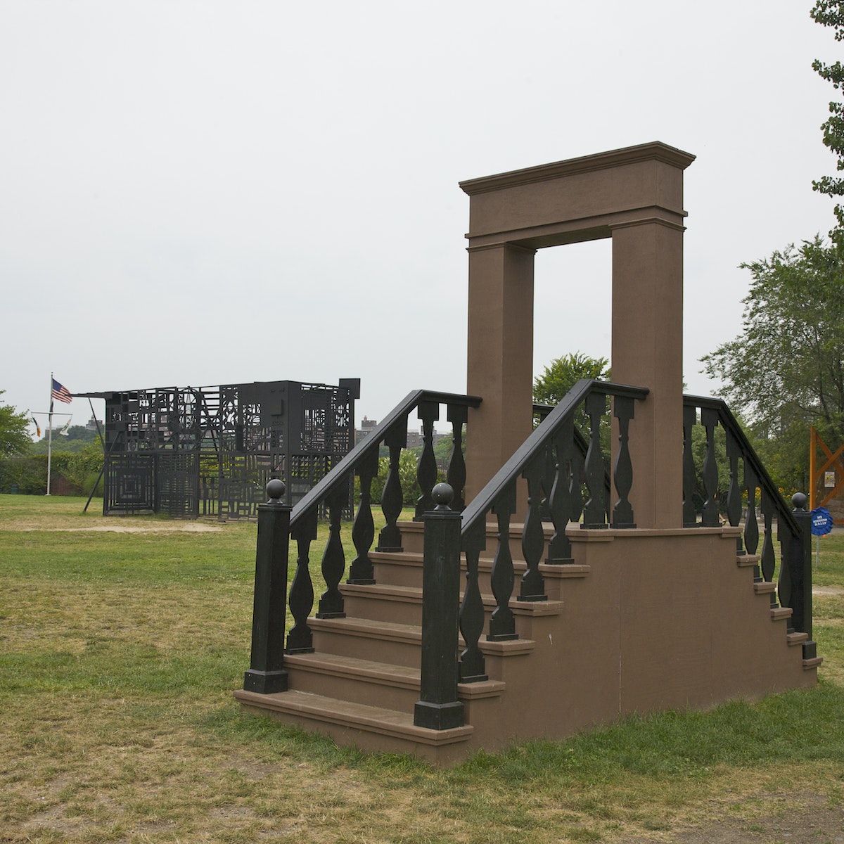 Sculpture in State Fair exhibition at Socrates Sculpture Park, Long Island City, Queens, NY