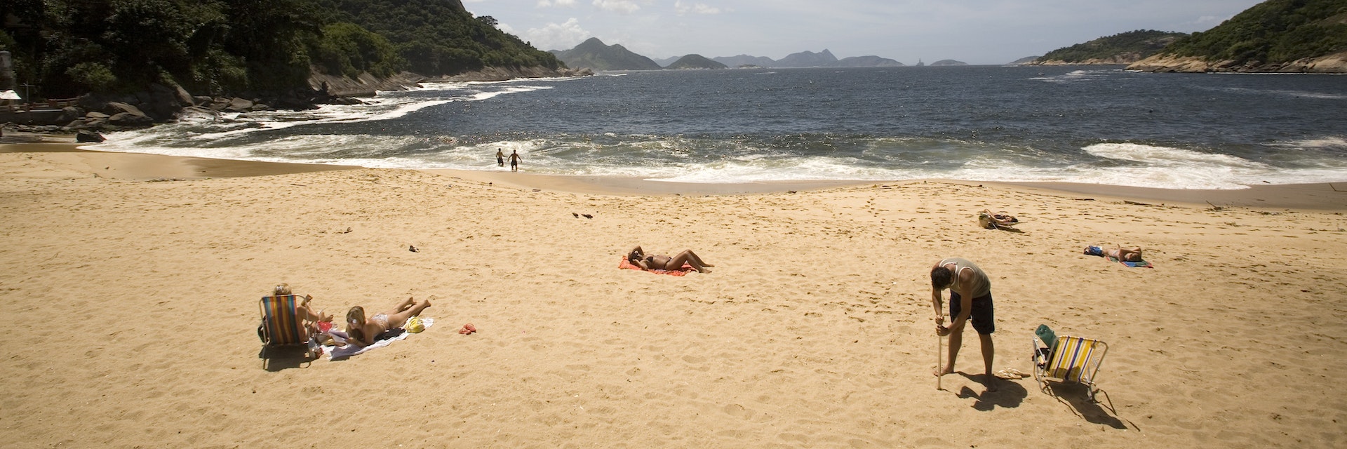 Praia Vermelha in Urca..