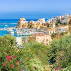 Port of Castellammare del Golfo, a coastal village in Sicily.