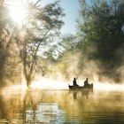 Everglades National Park - canoeing in mist