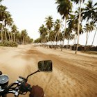 riding a motobike in beach road.
157402646
Middle Of The Road, Road Trip, Travel, People Traveling, Riding, Fishing Village, Coconut Palm Tree, Action, Speed, Motion, Blurred Motion, Human Hand, Benin, West Africa, Africa, Palm Tree, Sand, Country Road, Road, Village, Motorcycle, ouidah