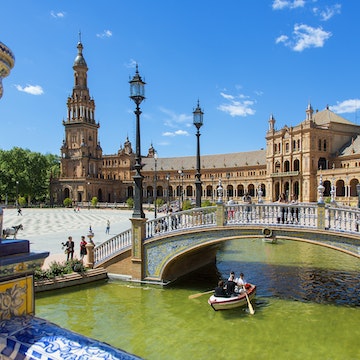 Plaza de Espana in Seville.