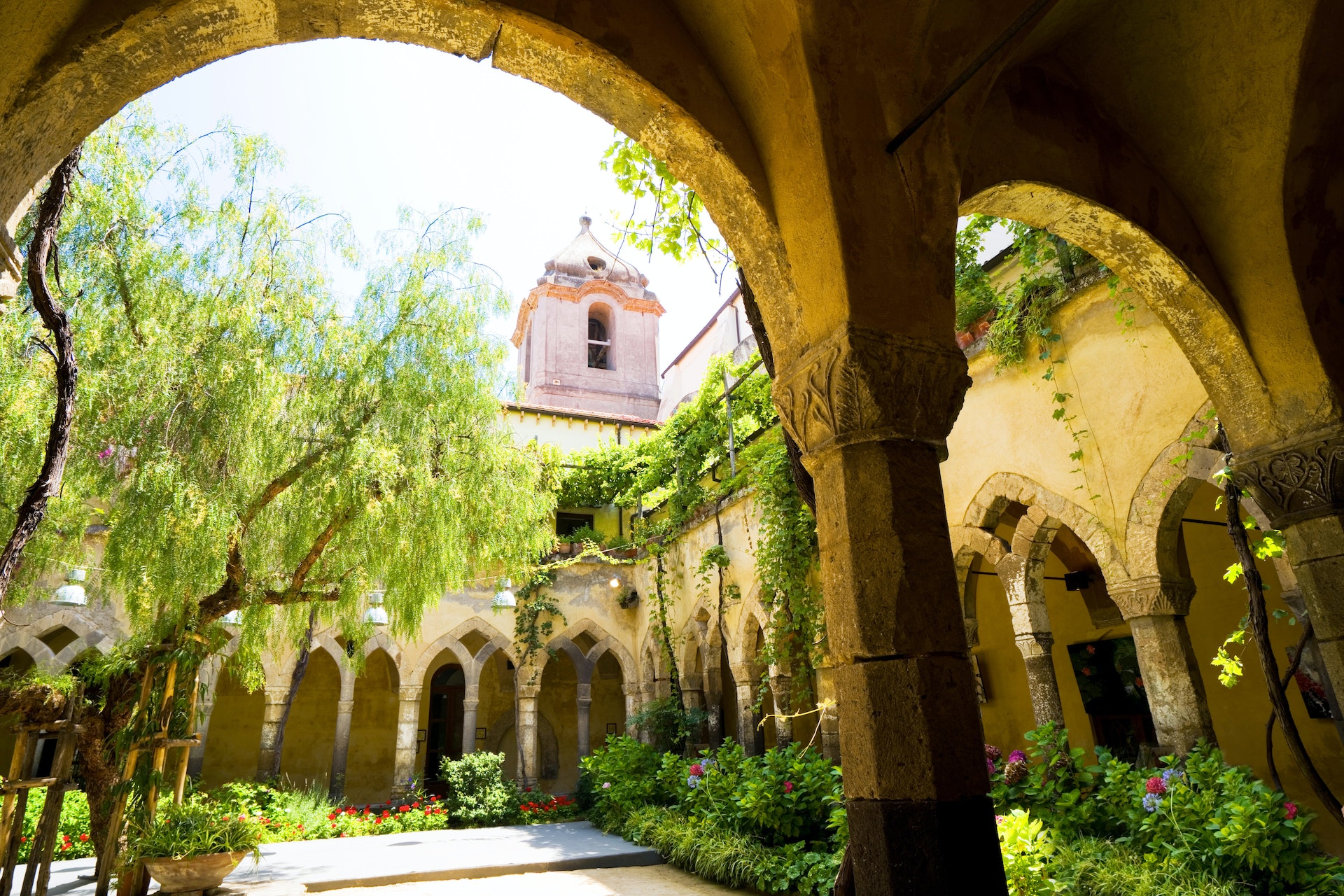 St Francis Church and Convent in Campania, Italy