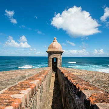 Old Tower Fort in Puerto Rico.