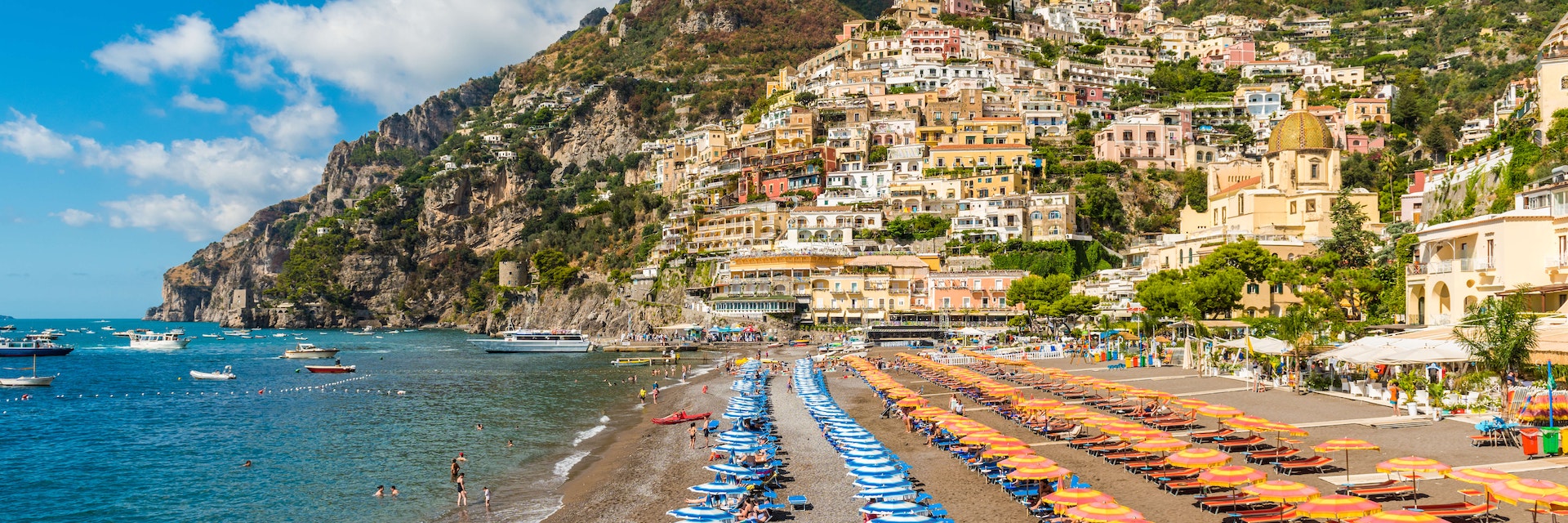 Positano in the sun.