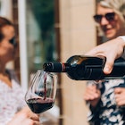 pouring red wine on glass at the aperitif happy hour wine tasting; Shutterstock ID 2182703537; full: 65050; gl: Online Editorial; netsuite: Bordeaux on a budget; your: Bailey Freeman
2182703537